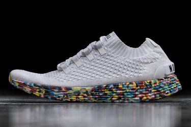 Nobull Knit Runner Women's Running Shoes White | Australia (BK4178)